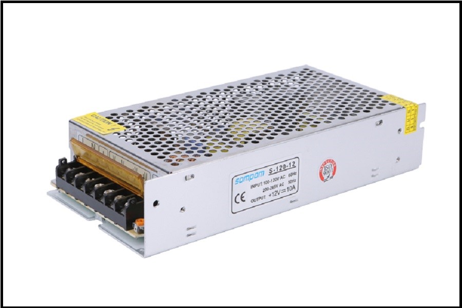 خرید منبع تغذیه سوئیچینگ 12 ولت 10 آمپر