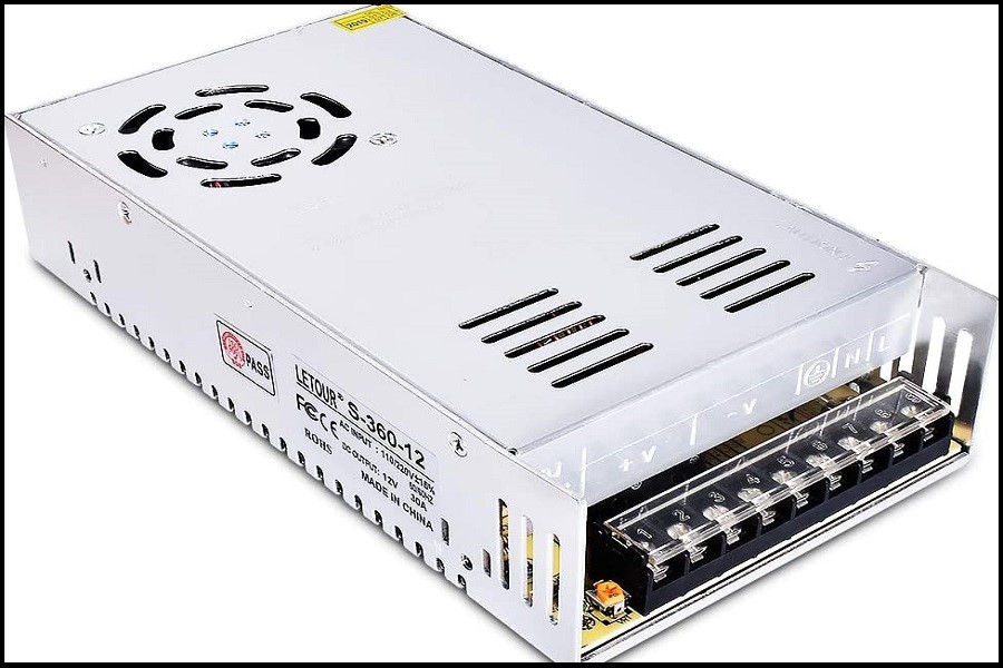 مشخصات فنی آد‌ا‌پتور سوئیچینگ 12 ولت 30 آمپر