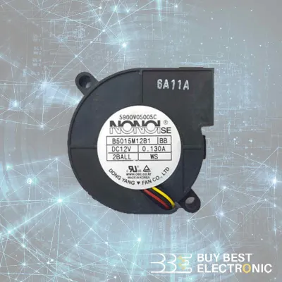 فن حلزونی 5*5 12 ولت نونویز B5015M12B1