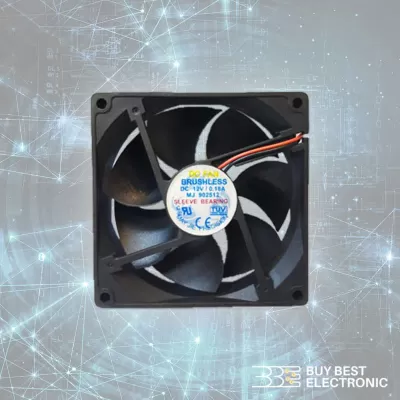 فن 12 ولت 9*9 می جی MJ902512