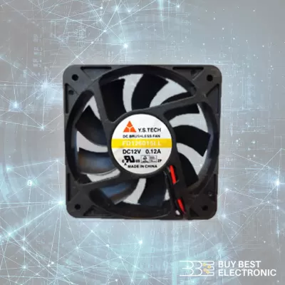 فن 12 ولت 6*6 وای اس تک FD126015LL