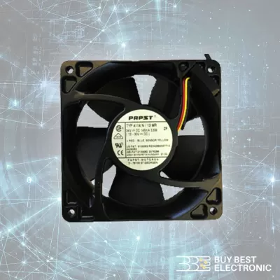 فن 24 ولت 12*12 11000 دور پاپست TYP4114N/12MR