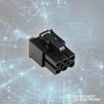 سوکت کانکتور 6 پین ماده