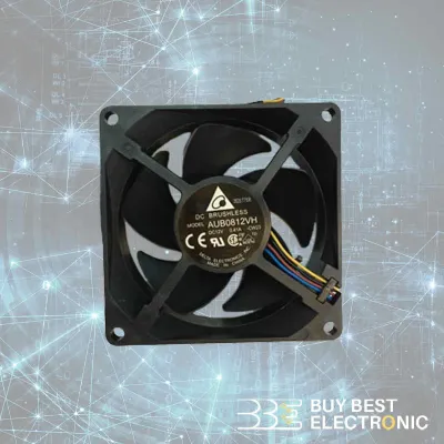 فن 12 ولت 8*8 3600 دور دلتا AUB0812VH