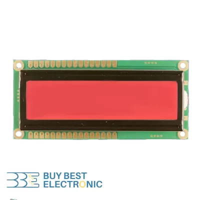 ماژول ال سی دی کاراکتری 2*16بک لایت قرمز