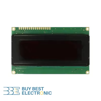 ال سی دی کاراکتری 4*20 قرمز بک لایت سیاه